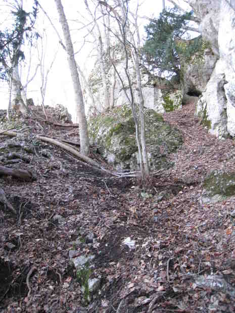 erdige Rinnen